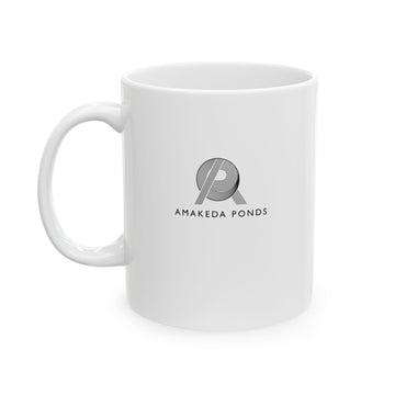 Amakeda Ponds White Mug