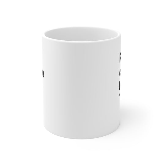 Reduce Cognitive Load White Mug