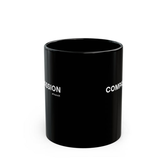 Compassion Black Mug