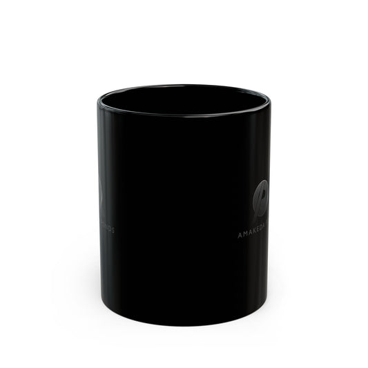 Amakeda Ponds Black Mug