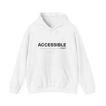 Accessible White Hoodie