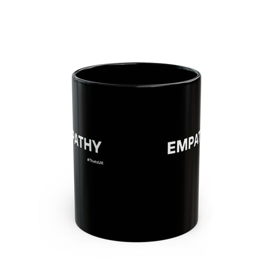 Empathy Black Mug